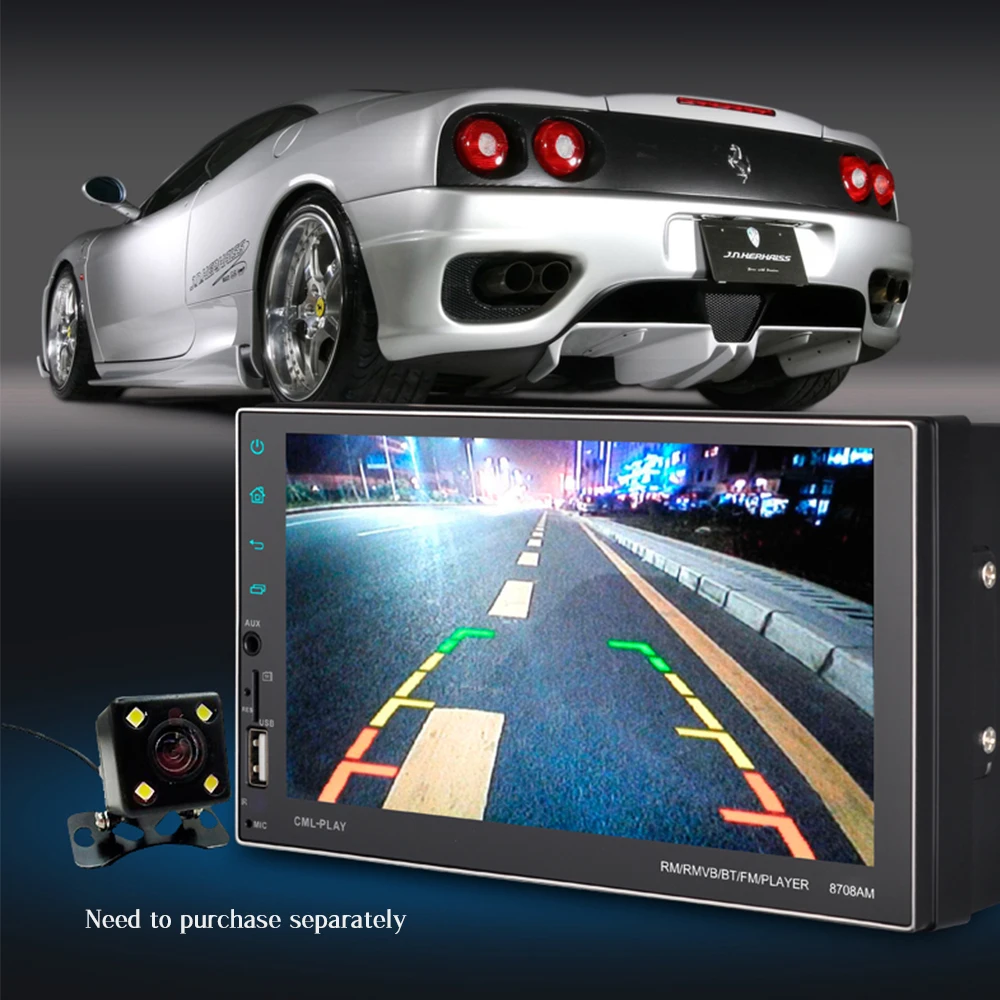 Автомагнитола AMPrime 7 &quotуниверсальная 2din GPS навигация автомобильный