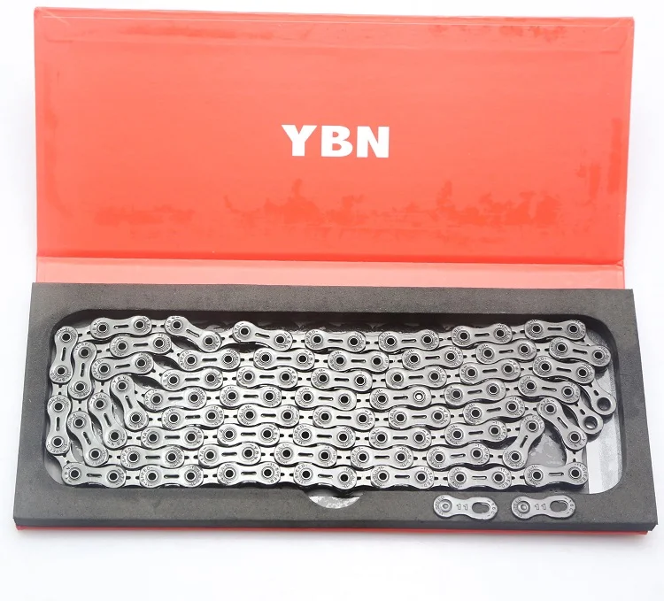YBN Ti-Nitride 11-speed велосипедная цепь черная 116L w/QR Link