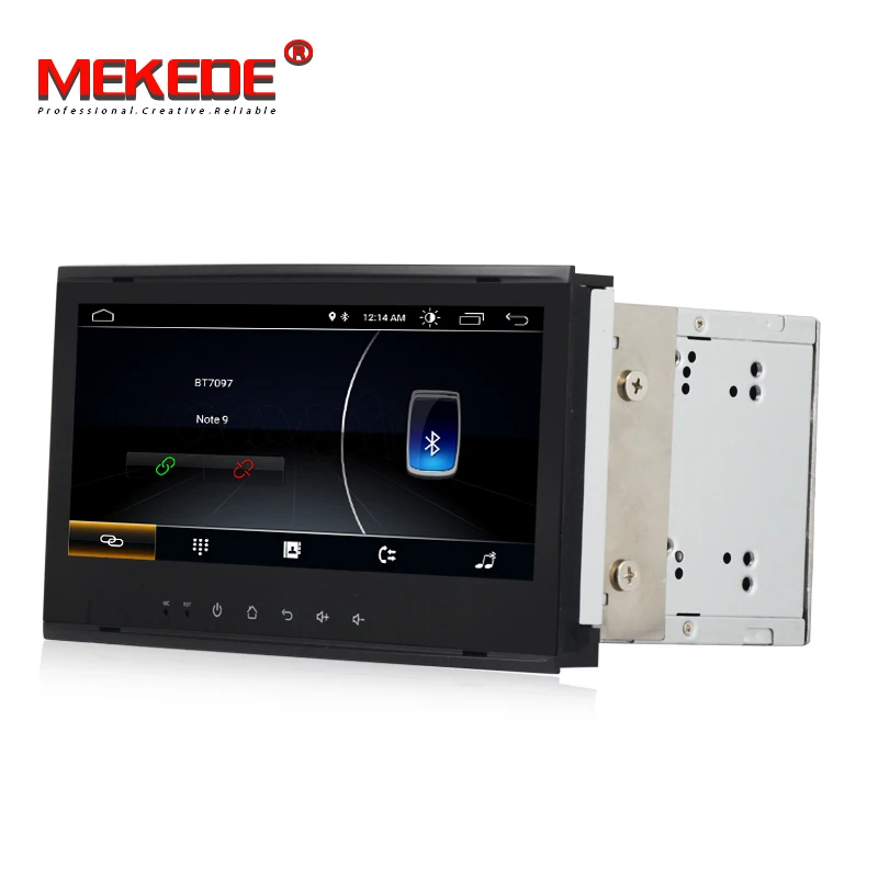 MEKEDE 8 дюймов Android 1 автомобильный dvd плеер с двумя цифровыми входами для Touareg T5