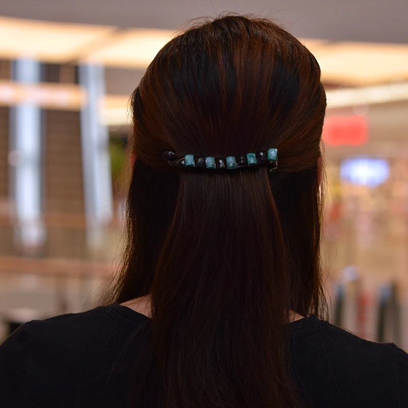 Женские аксессуары для волос Boho Корейская заколка банан очарованная милые