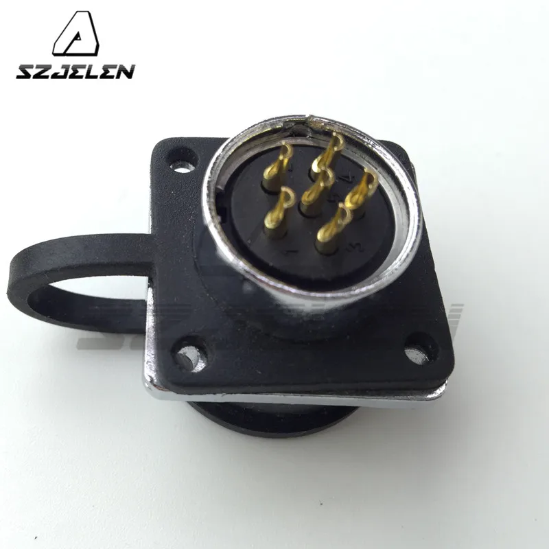 SZJELEN WS20 series waterproof connector 6-pin Industrial electrical connectors male and female | Обустройство дома