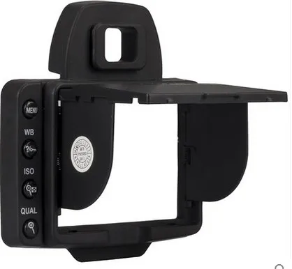 Защитная крышка для ЖК-экрана камеры и солнцезащитный козырек Nikon D7000 раздельного