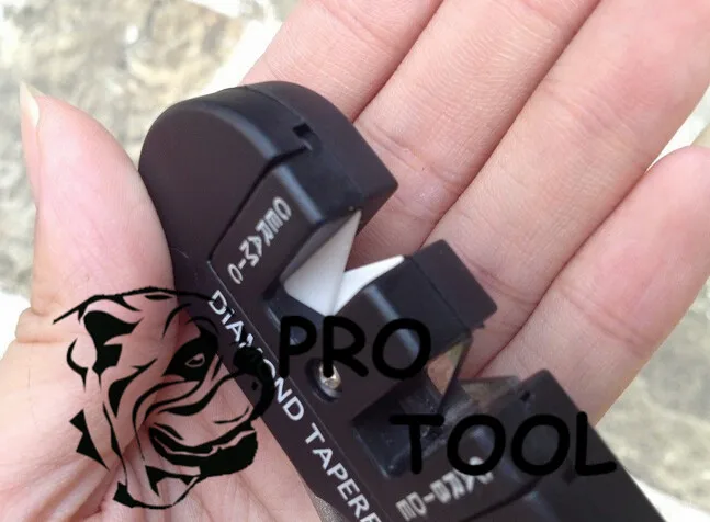 Открытый Карманный EDC Складная точилка керамический твердосплавный Алмазный