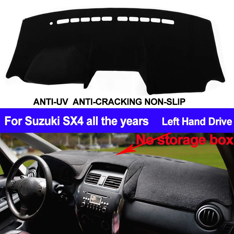Чехол для приборной панели автомобиля TAIJS Suzuki SX4 на все годы без коробки хранения