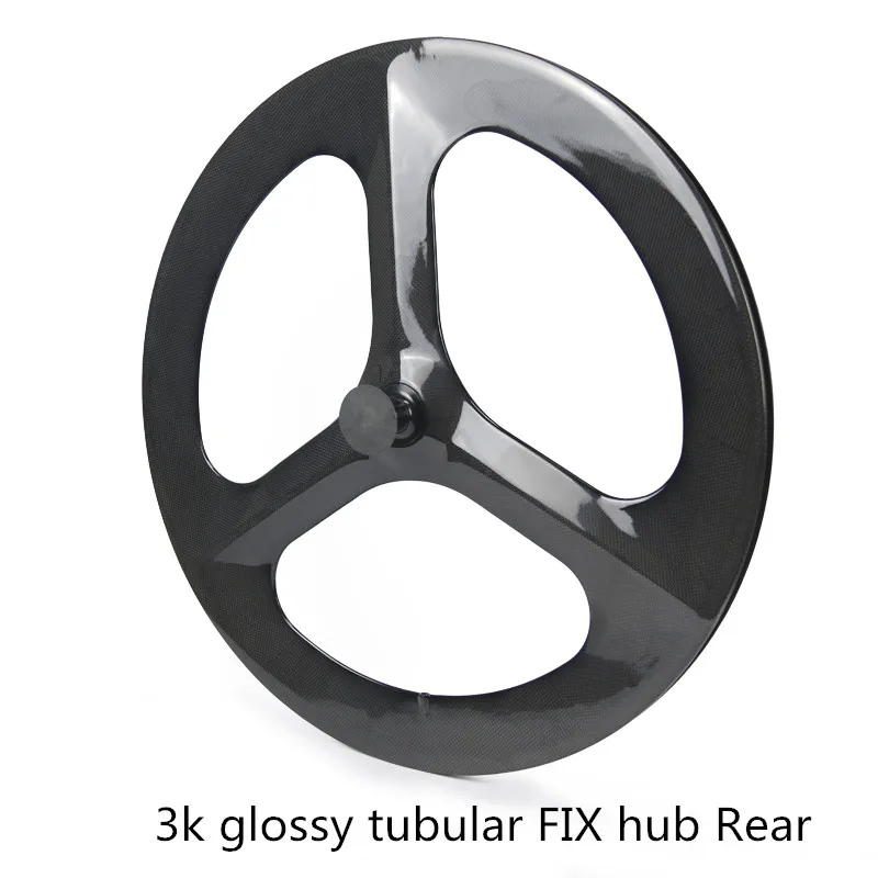 tubular track rear Карбоновые дисковые колеса и три-колеса со спицами Передние Задние дорожные дорожки велосипед колесные клинчеры или трубчатые хорошее качество Заводские Индивидуальные - Цвет: tubular track rear