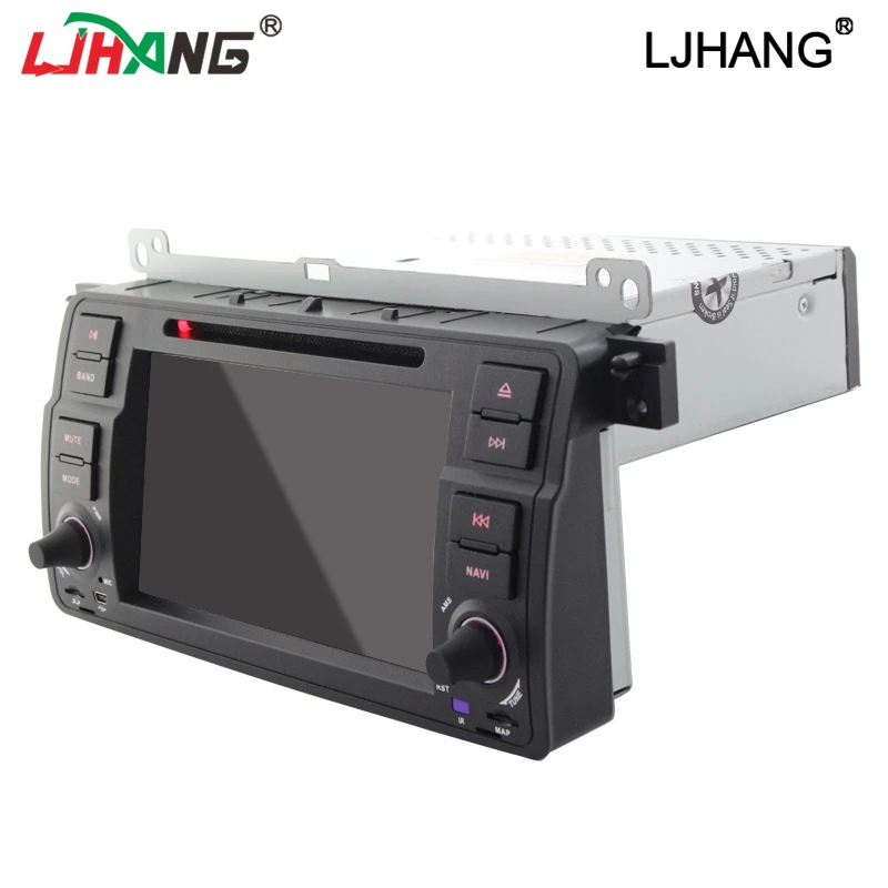 LJHANG 7 дюймов 1 Автомобильный dvd плейер din для BMW E46 M3 MG ZT Rover 75 Авто Радио Стерео Аудио
