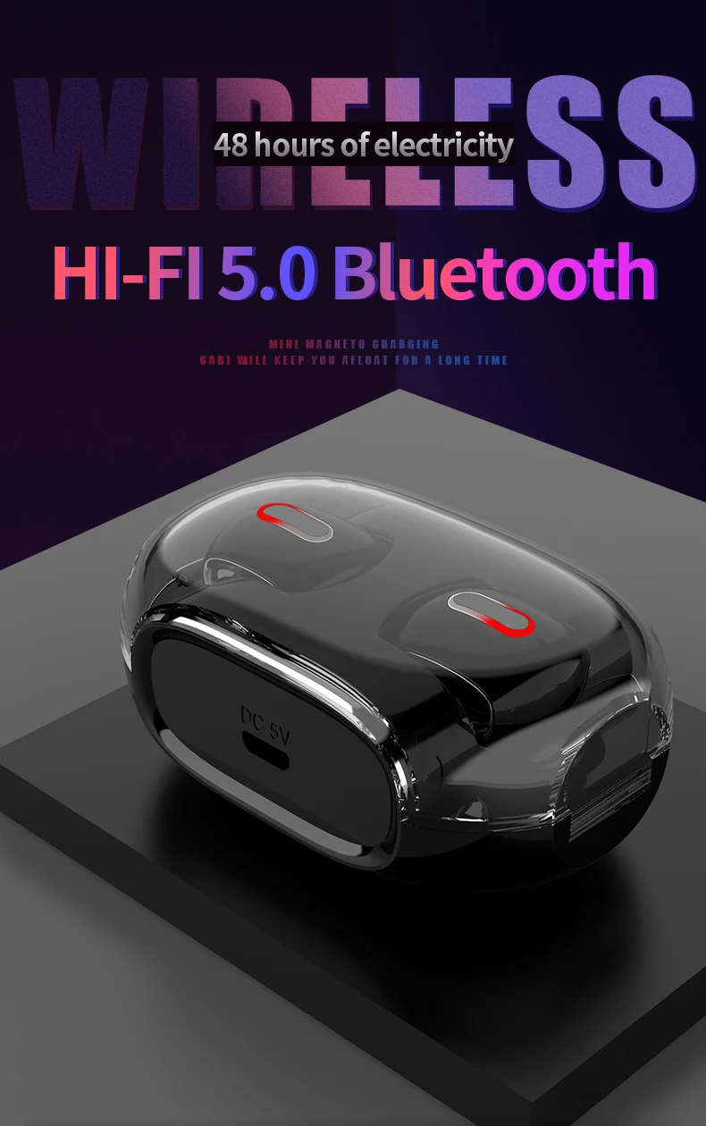 G2 TWS невидимые Bluetooth наушники 5 0 с сенсорным управлением мини беспроводная