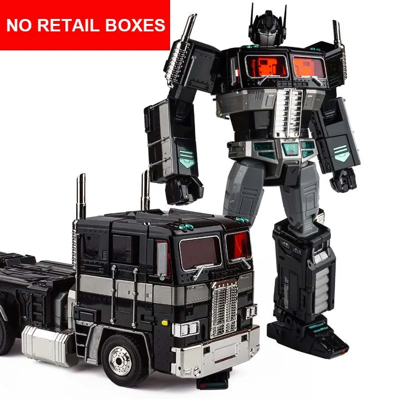 MPP10B NO BOX WJ MPP10 MPP-10B G1 трансформация OP Commander черный грузовик прицеп MP сплав литья под давлением лидер негабаритных фигурка коллекция робот игрушка - Цвет: MPP10B NO BOX