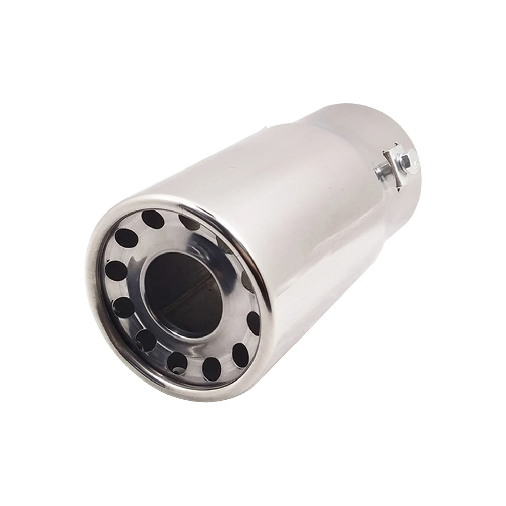 Универсальный автомобильный глушитель выхлопной трубы из нержавеющей стали