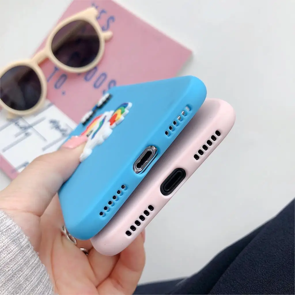 Candy Color Case for Xiaomi Redmi Note 7 6 5 Pro PRO A2 LTIE Mi 9 8 Pocophone F1 Macaron Unicorn Flamingo Covers |