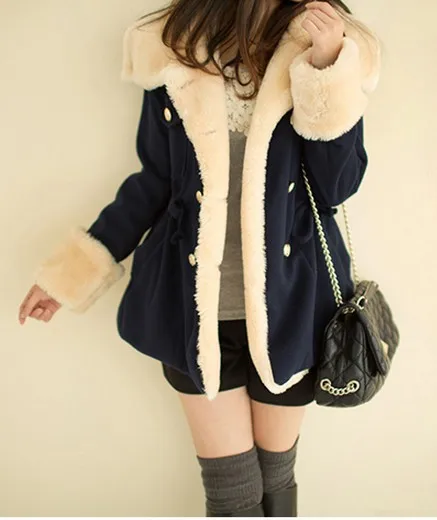 Fashion Slim coat women Winter jacket winter outerwear clothes thick jackets Parka Overcoat Tops woolen | Женская одежда