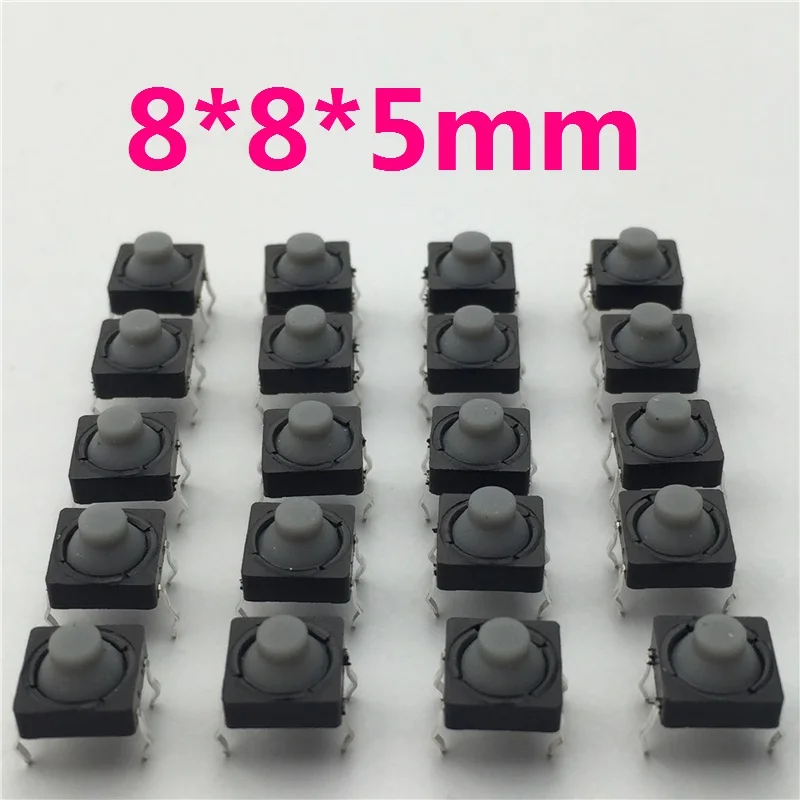 

Тактильные микропереключатели 8x8x5MM G77