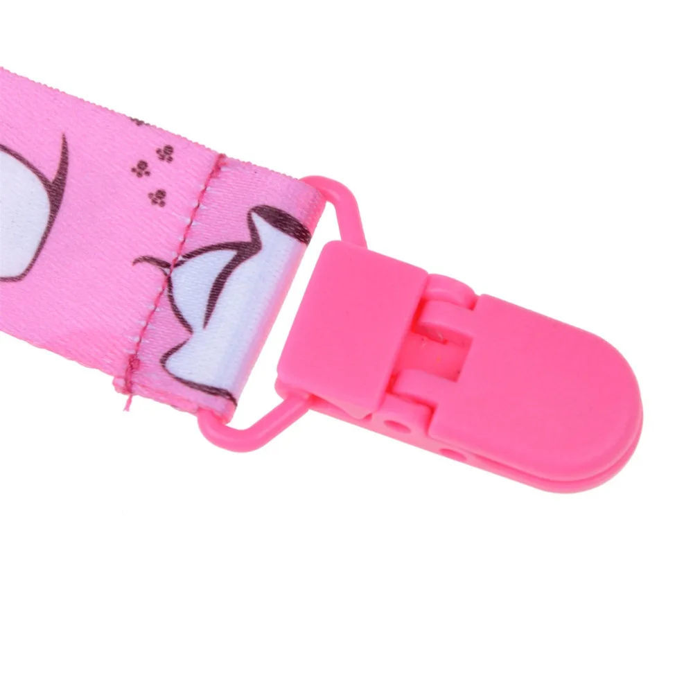 

New Baby Holder Soother Pacifier Clips Leash Strap Nipple Holder For Infant Feeding Pacifier Clip Chain Ribbon Dummy 31*2.5cm
