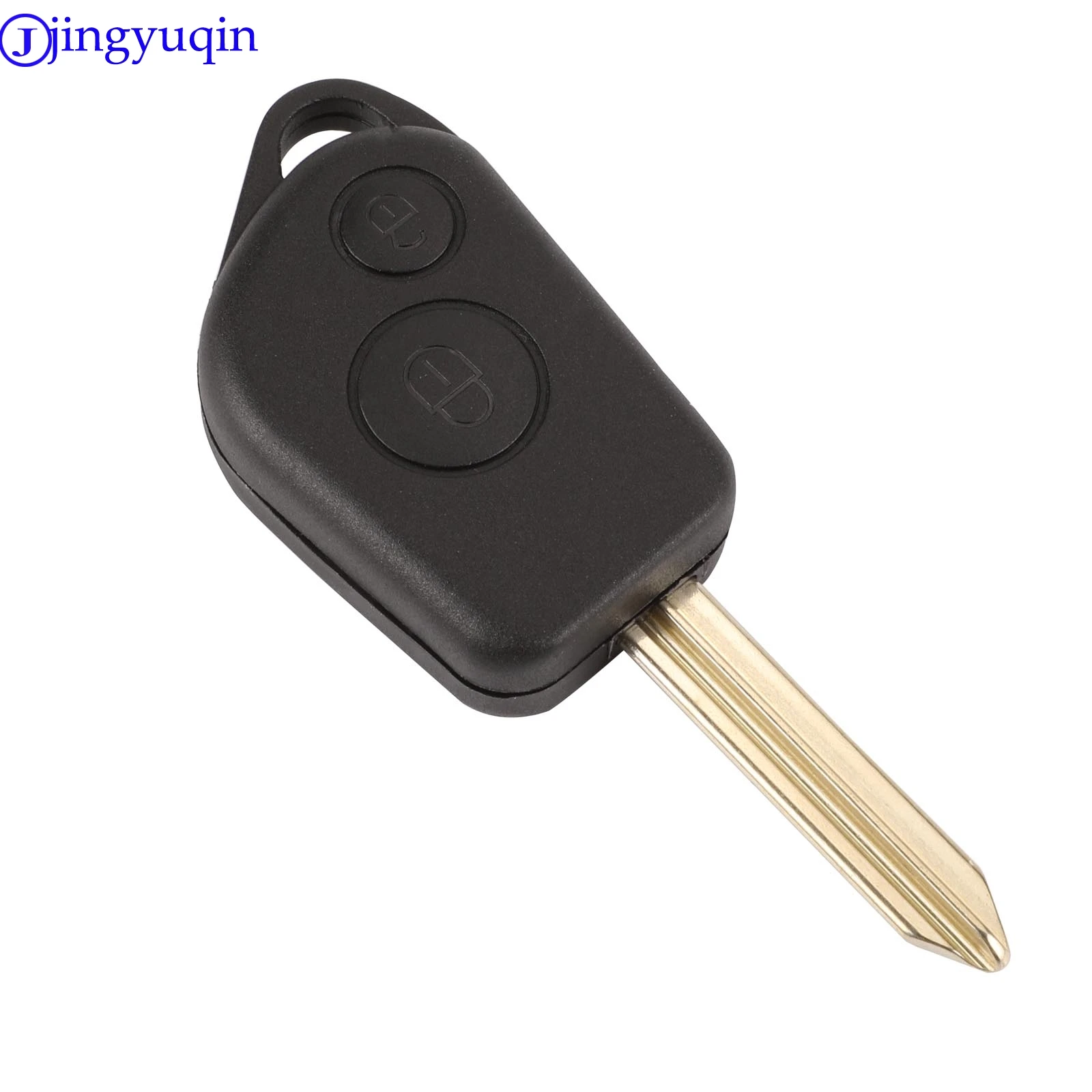 Jingyuqin 10ps 2b чехол для ключей автомобиля Citroen Elysee Saxo Xsara Picasso Berlingo C2 C3 для peugeot 106 206 306 205 405