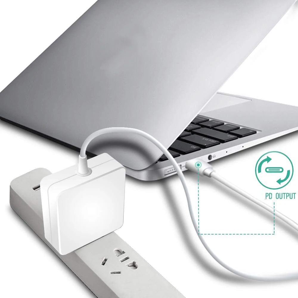 29 Вт 14,5 в 2 а 9 в 15 в 3 А 18 Вт usb type C PD адаптер питания ноутбука быстрое зарядное устройство для Macbook NEW Air 12 ''A1534 huawei Xiaomi Phone