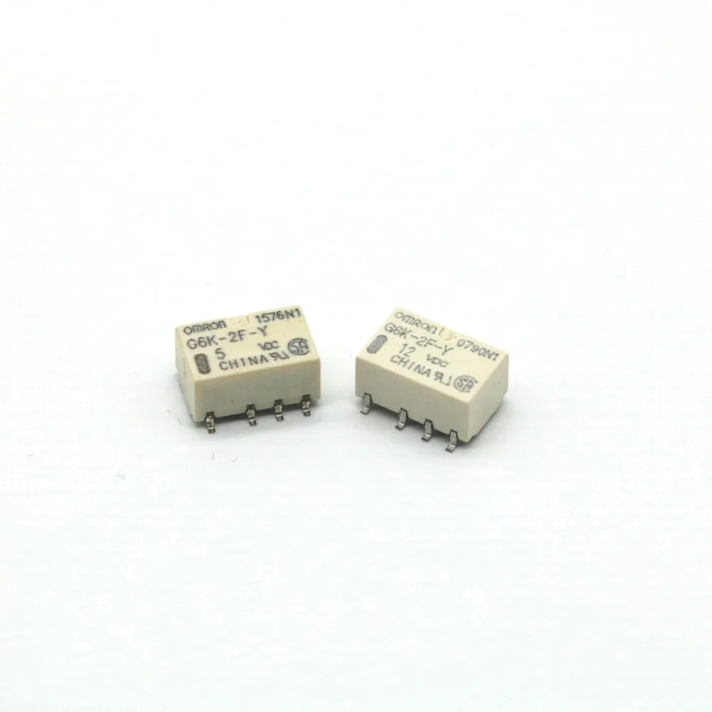 

10PCS SMD G6K-2F-Y Signal Relay 8PIN for Relay DC 5V 12V 24V G6K-2F-Y 5VDC G6K-2F-Y 12VDC G6K-2F-Y 24VDC