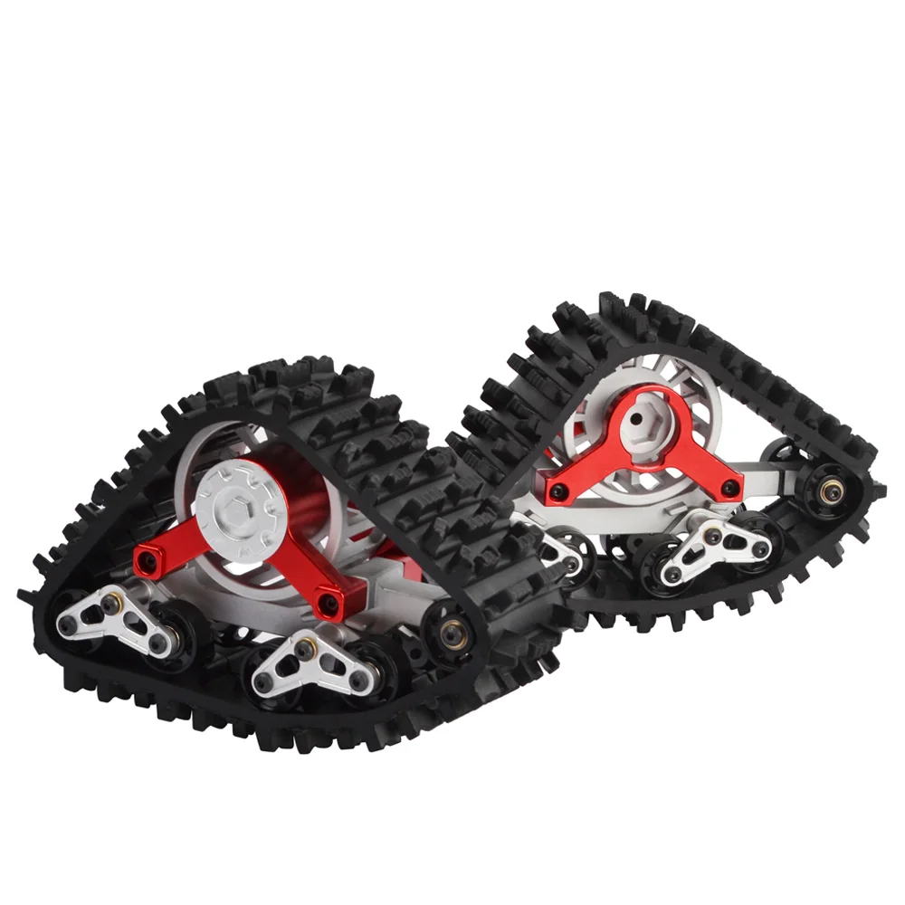 RC TRX4 треки колеса сандмобиль преобразования снега шины для 1/10 RC Traxxas Trx4 обновления частей - Цвет: 2pcs