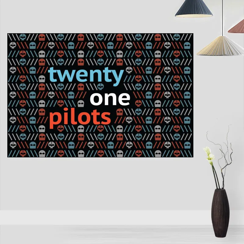 Современная картина Постер Twenty One Pilots картины для гостиной настенное искусство