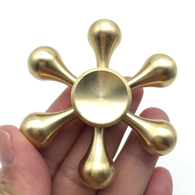 Ручной Спиннер golden snitch с сердцем и тремя пальцами латунный антистресс figit toys gold|toy