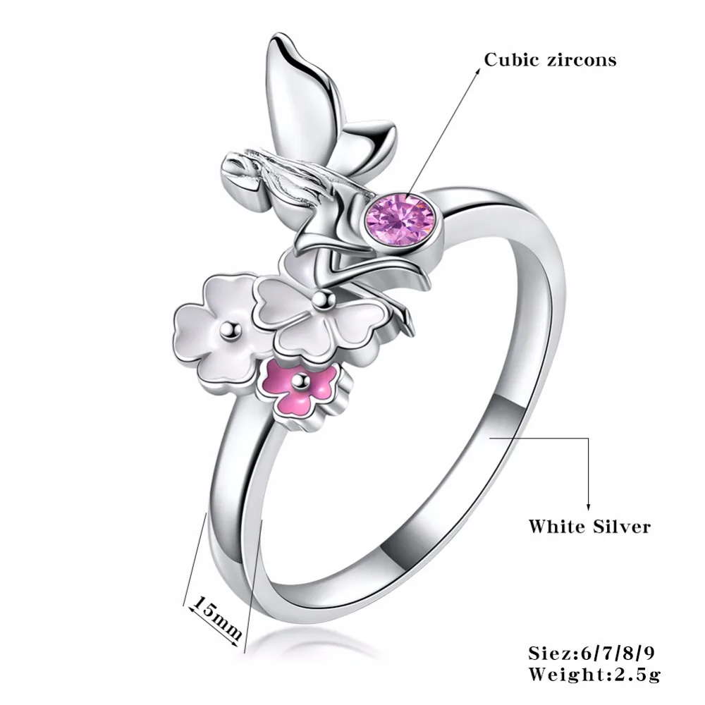 ERLUER Girl Fashion Personality Charming Ring Cute Friendship Casual Party Wedding Jewelry Rings for Women Christmas Lover Gifts | Украшения
