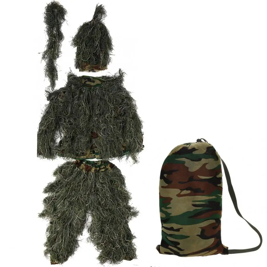 Adult Camouflage Hunting Clothing Birdwatching Clothes Woodland Birding Suit