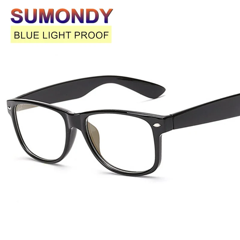 SUMONDY очки для компьютера с защитой от синего излучения женские и мужские модные