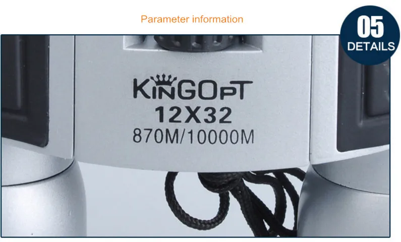 KINGOPT 12x32 бинокль HD водонепроницаемый Lll Бинокль ночного видения телескоп открытый путешествия концертный телескоп высокое качество