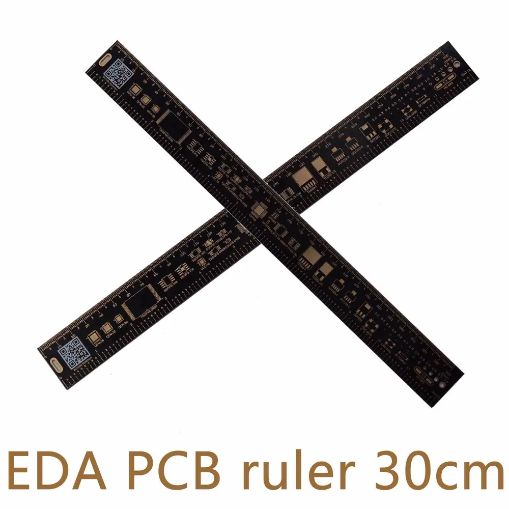 Многофункциональный PCB линейка EDA измерительный инструмент Высокоточный транспортир 30 см 11,8 дюймов