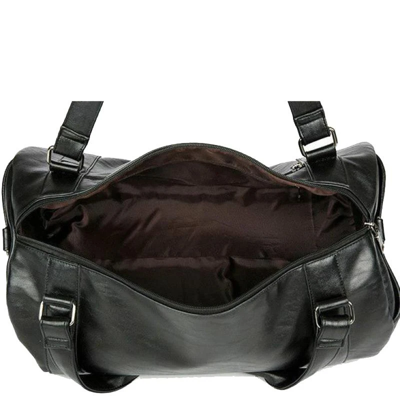 A ++ Качественная мужская классическая мягкая кожаная сумка для фитнеса