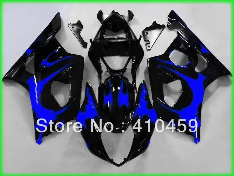 Мотоцикл обтекатель комплект для SUZUKI GSXR1000 GSX R1000 GSXR 1000 K3 03 04 2003 2004 синий глянец