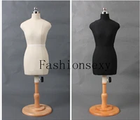 wholesale female torso body wooden flexible mannequins tripod stand12 12manikin body clothing to cutcan pin villain m00376