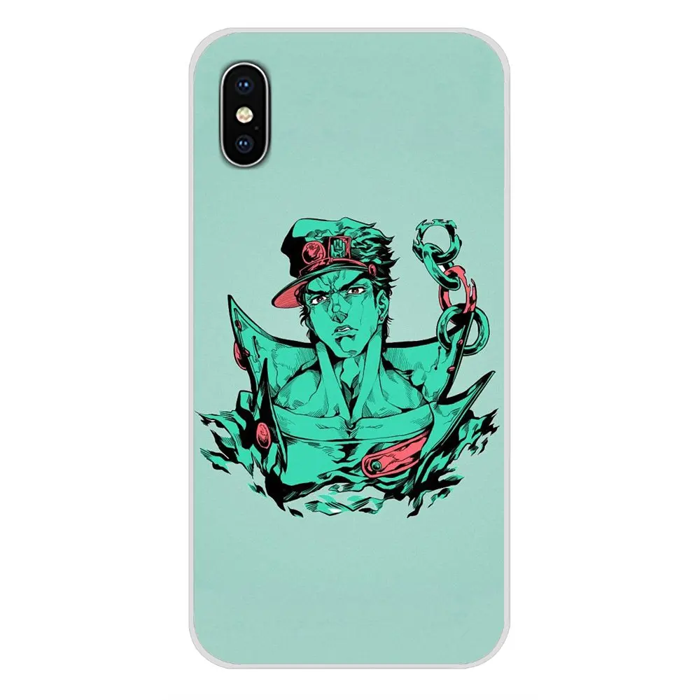 Аксессуары чехол для телефона jojo's bizarre adventure jotaro Motorola Moto X4 E4 E5 G5 G5S G6 Z Z2 Z3 G G2 G3 C Play