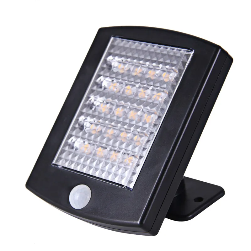 Уличный светильник на солнечной батарее 20 светодиодов аварисветильник