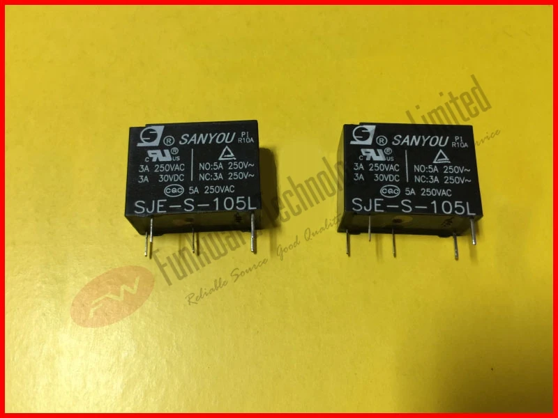SJE S 105LM 112LM 124LM реле питания 5A 250VAC 4 контакта|Реле| |