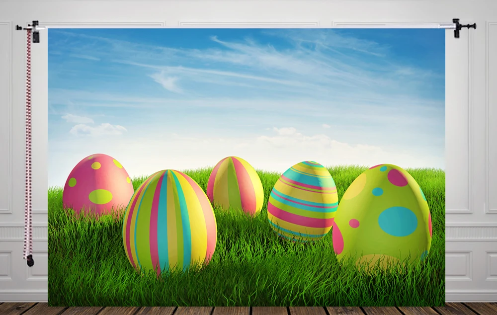 

HUAYI пасхальное яйцо фон для студийной фотографии детский Пасхальный портрет prop xt5238