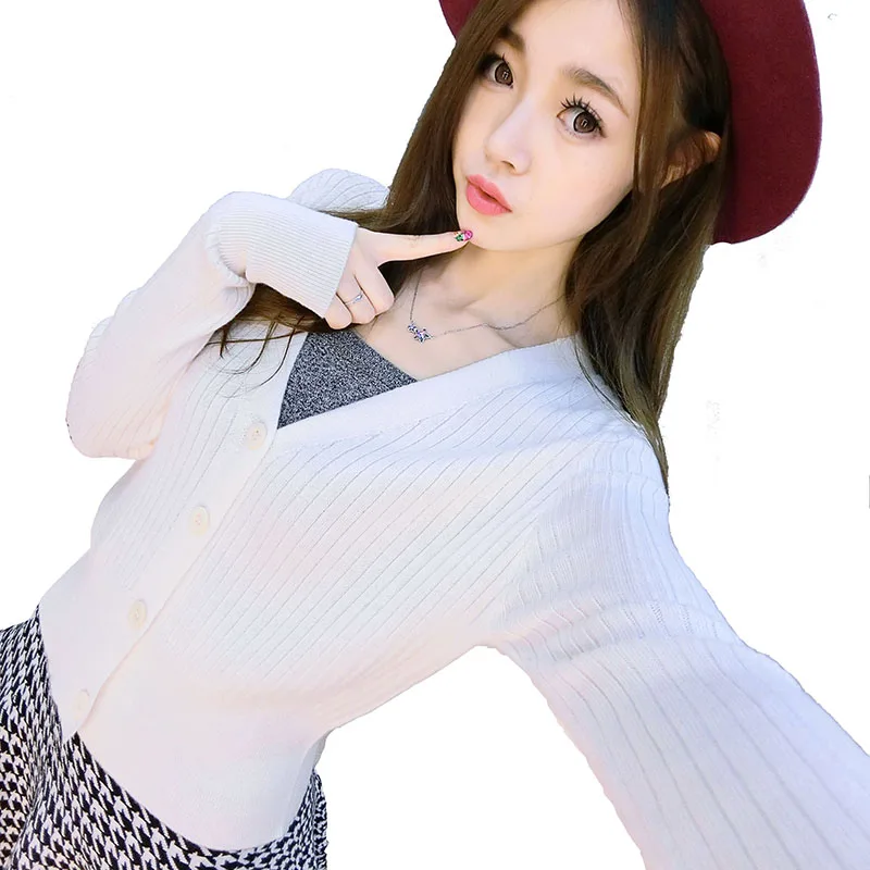 YUNSHUCLOSET 2017 Новый Модный женский вязаный высококачественный кашемировый кардиган