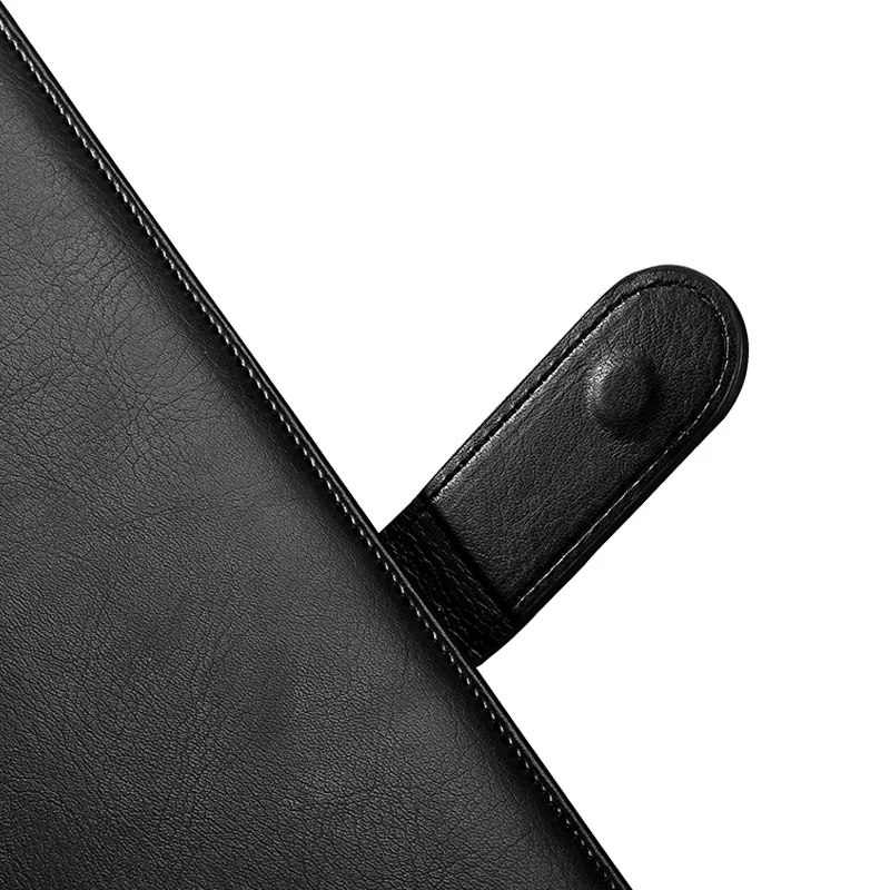 Мода А4 искусственная кожа офисный Padfolio Многофункциональный блокнот файл папка с