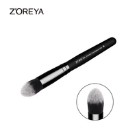 zoreya brand pointed foundation brushes for liquid cream powder products soft synthetic hair makeup brush large cosmetic tool