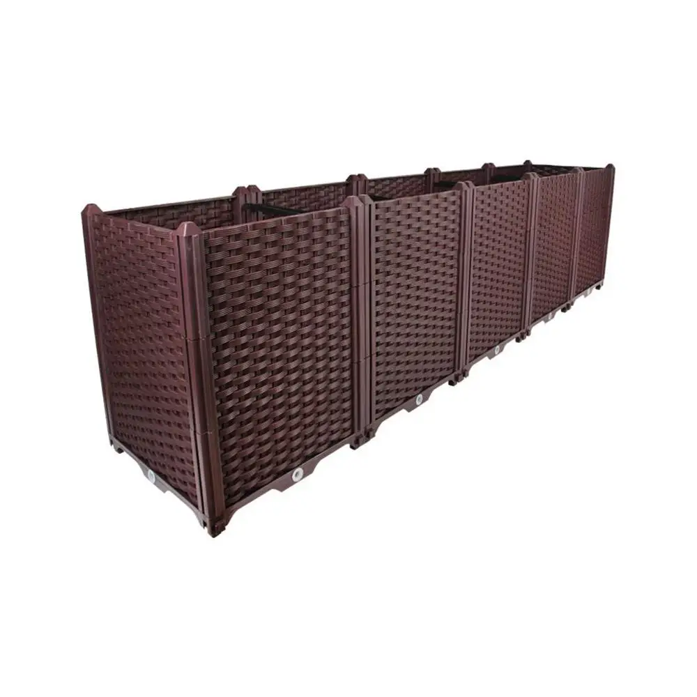 Садовый комнатный уличный ультра глубокий плантатор коробка для выращивания