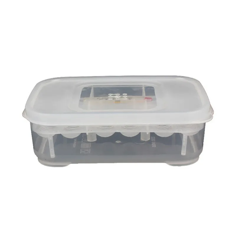 12 отверстий пластиковая коробка для разведения рептилий яйца инкубатор Ящерица