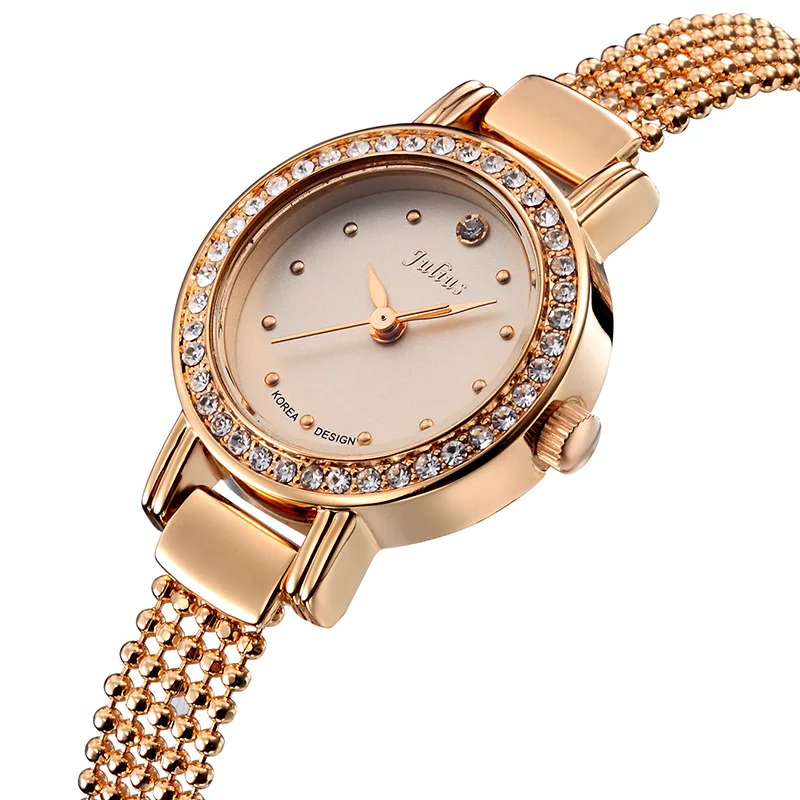 Часы наручные Julius женские кварцевые в японском стиле изящные модные браслеты