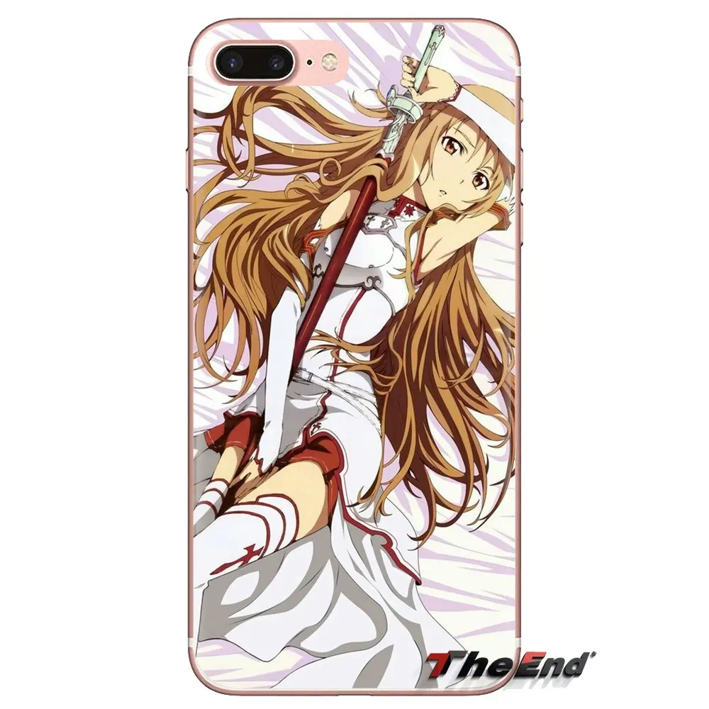 Transparent Soft Case Covers SWORD ART ONLINE ASUNA For Oneplus 3T 5T 6T Nokia 2 3 5 6 8 9 230 3310 2.1 3.1 5.1 7 Plus 2017 2018 |