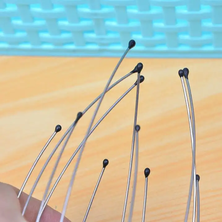 Нержавеющая Сталь Резьбовой Осьминог головы массажер ручной для акупрессуры