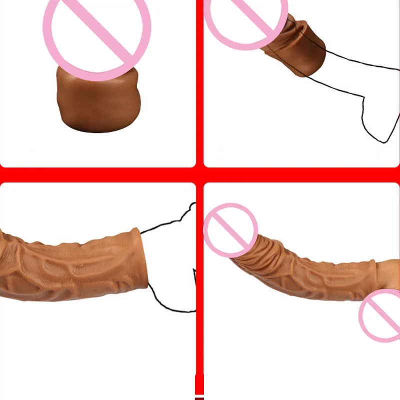 Skin Feeling Bend Huge Big dildo Realistic Artificial Penis Pumps &amp Enlargers Soft Silicone Dildos Double mouth Adult Sex Toys | Красота и
