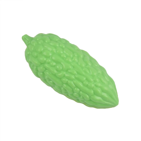 Bitter gourd Фрукты овощи разделочные пищевые игрушки Пластиковые ролевые игры кухня дом образование развивающий набор игрушки для детей Детские - Цвет: Bitter gourd