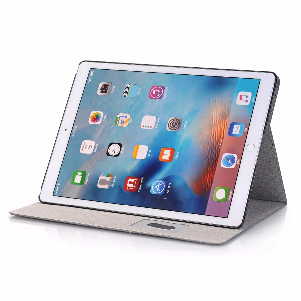 Dir-Maos для iPad Pro 12,9 дюйма Чехол кожаный для Apple Smart Cover подставка держатель Слот для карт Высокое качество Модный классический