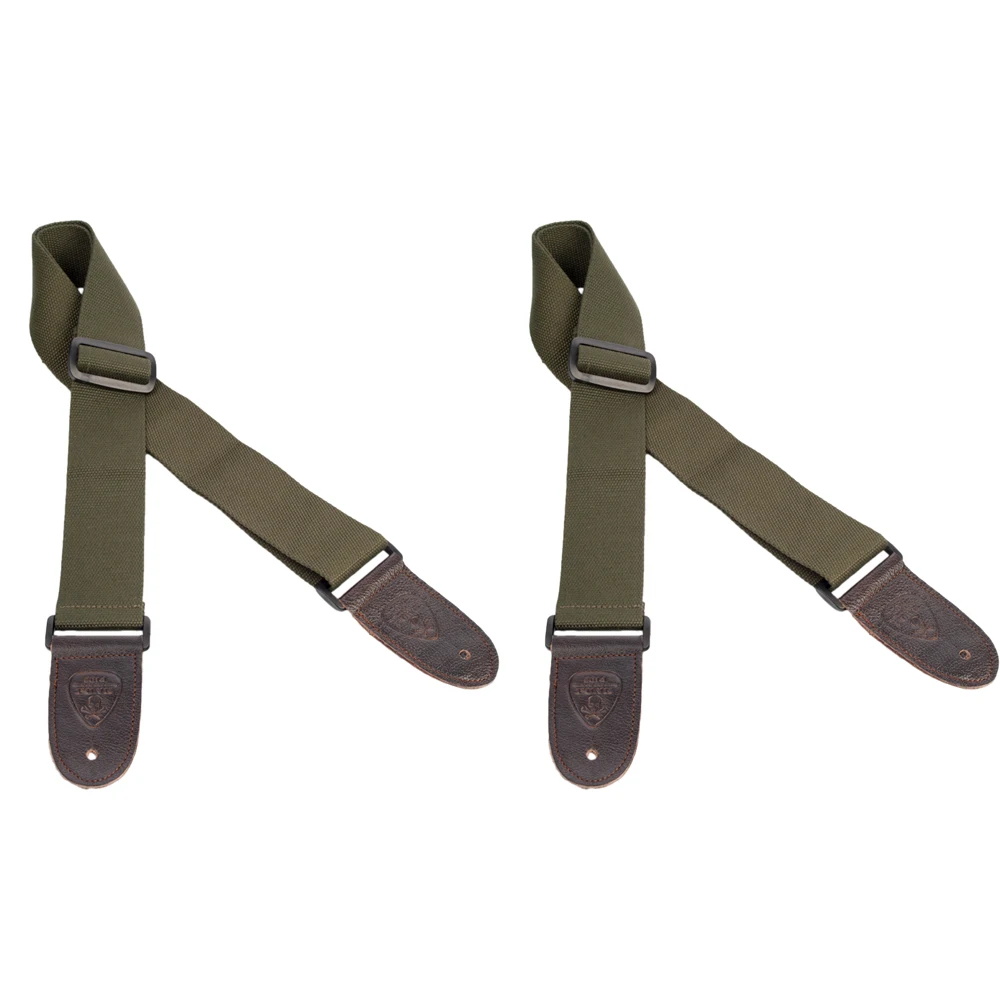 2 шт. ремень для гитары нейлоновые аксессуары регулируемый плечевой акустической