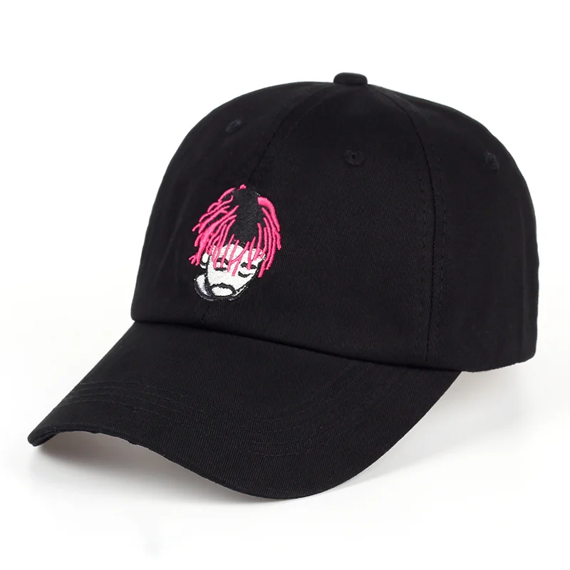 VORON новая вышивка LIL UZI VERT папа шляпа мода рэпер бейсболка хип хоп для женщин мужчин черный Регулируемый Дальнобойщик кости