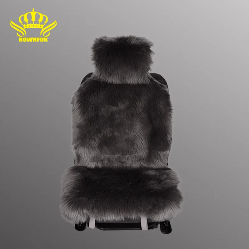 1 шт. высокое качество искусственный мех передние Автомобильные сиденья чехлы