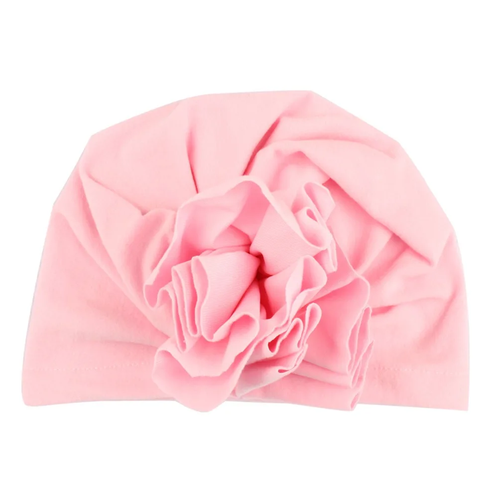 1 шт. весенне Осенняя детская шапочка из мягкого бархата однотонная с большим